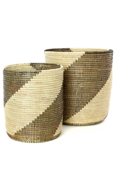 Set/2 Nesting Swirl Baskets