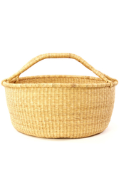 Oversize Natural Bolga Basket